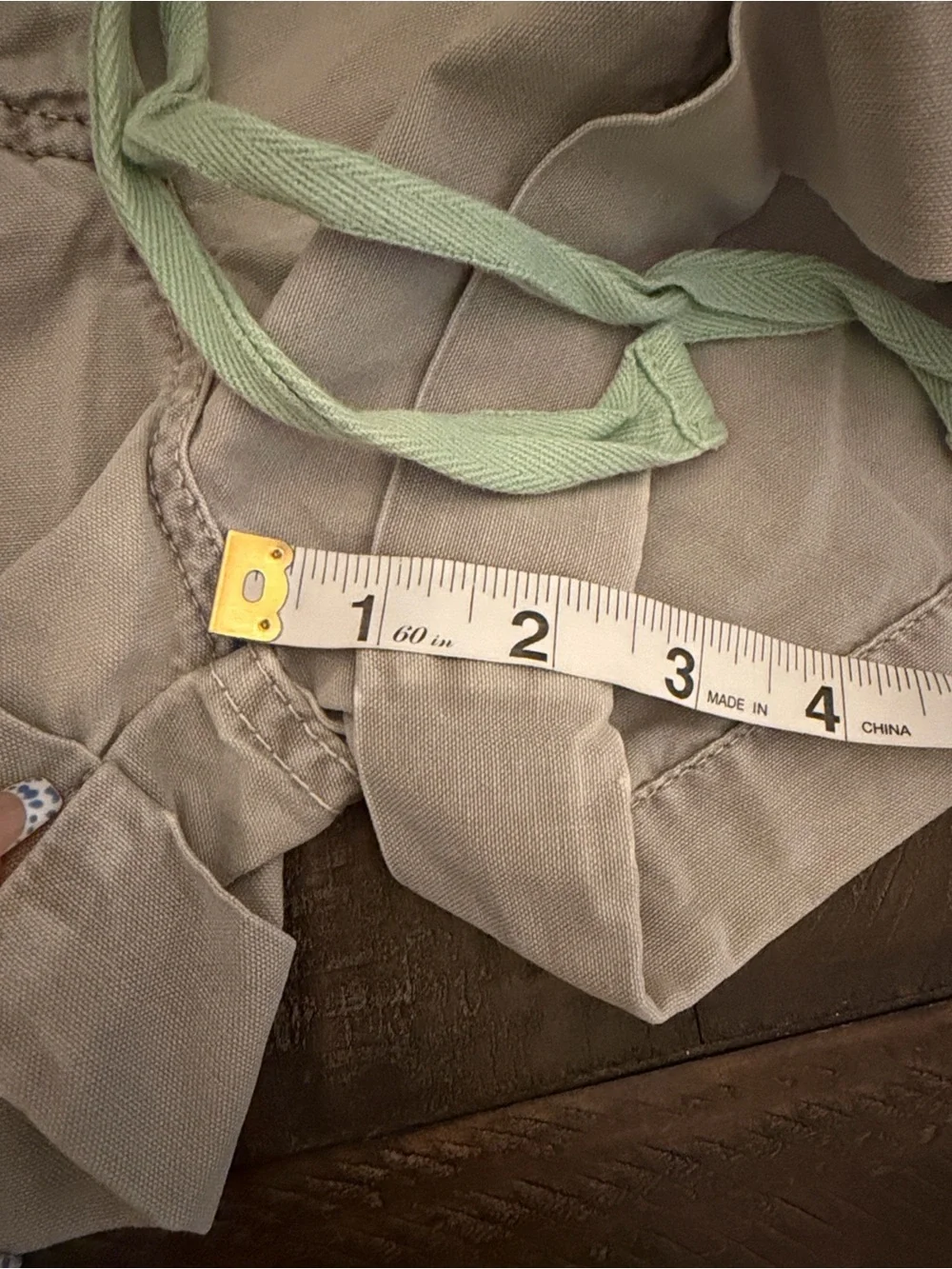 Paul & Joe Sister Rendezvous Casual Beige Women's khaki cuffed Shorts